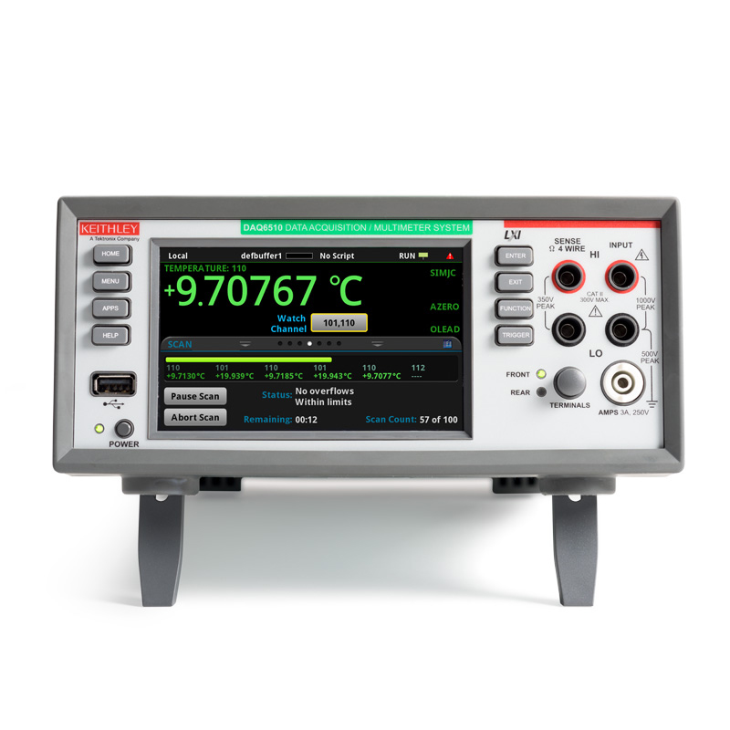Keithley DAQ6510 6½ 位数据采集和记录万用表系统
