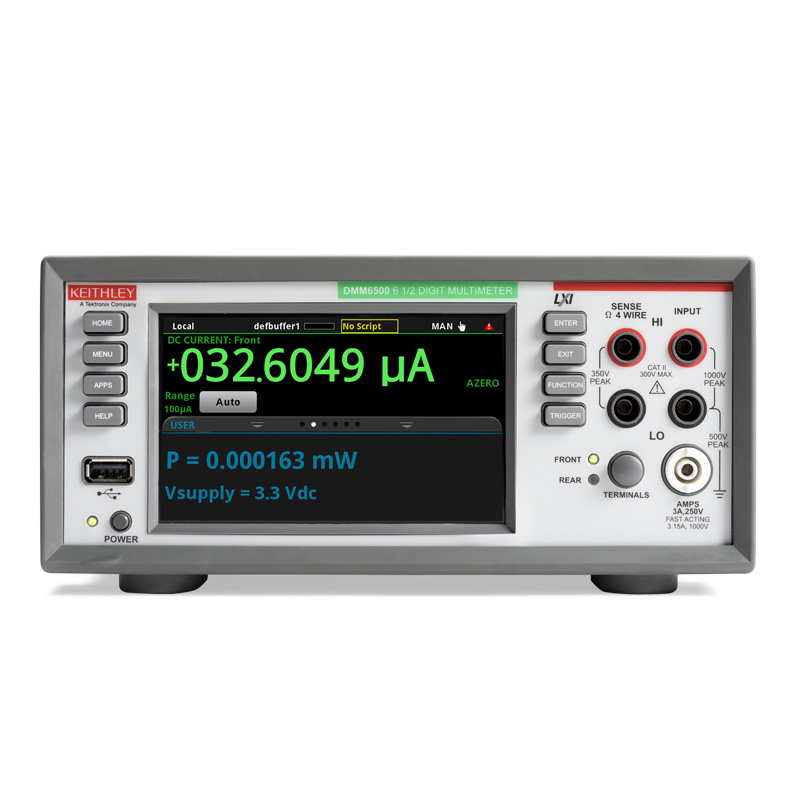 Keithley DMM6500 6.5 位数字万用表，带图形触摸屏