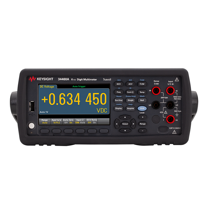 34460A 六位半数字万用表，基础型 Truevolt