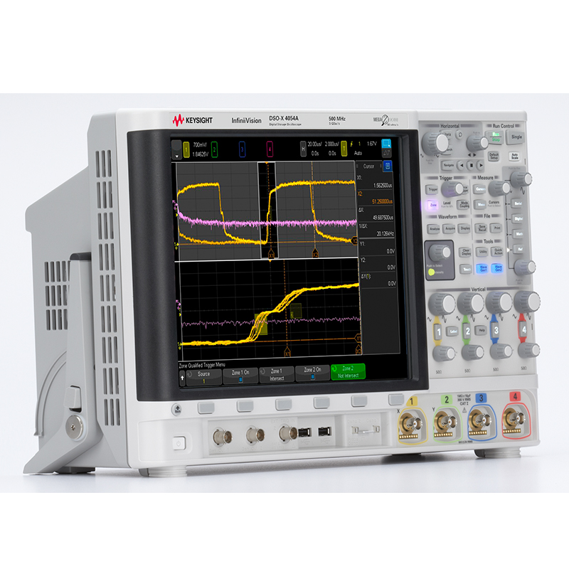 DSOX4054A 示波器:500 MHz,4 个模拟通道