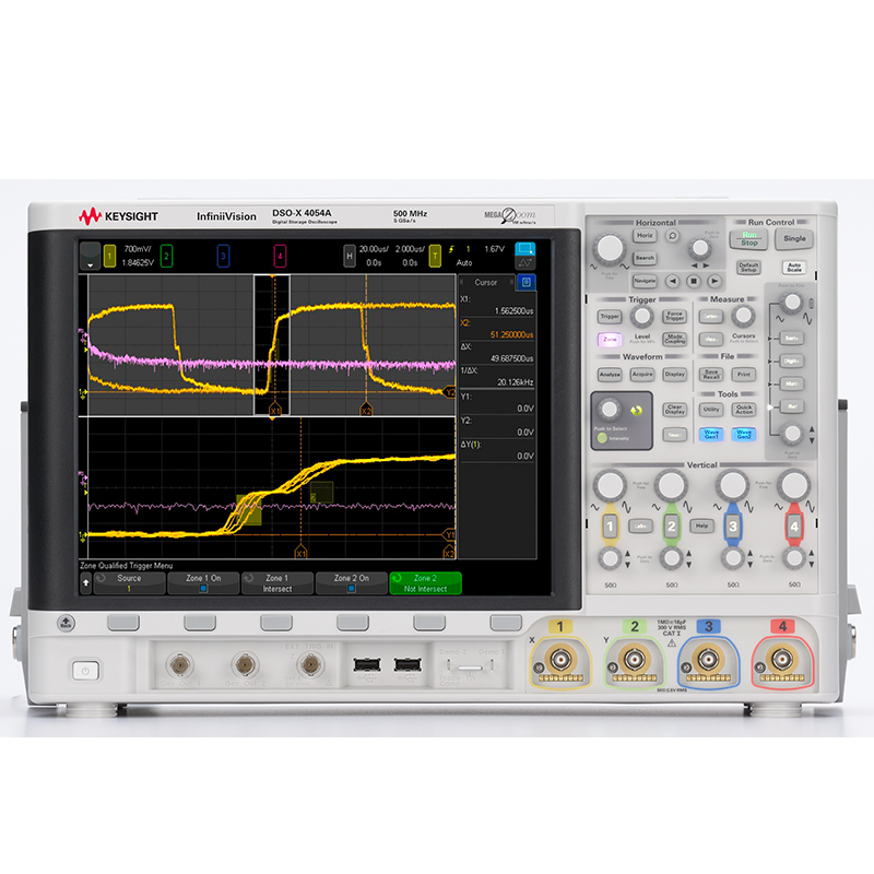 DSOX4104A 示波器：1 GHz，4 个模拟通道