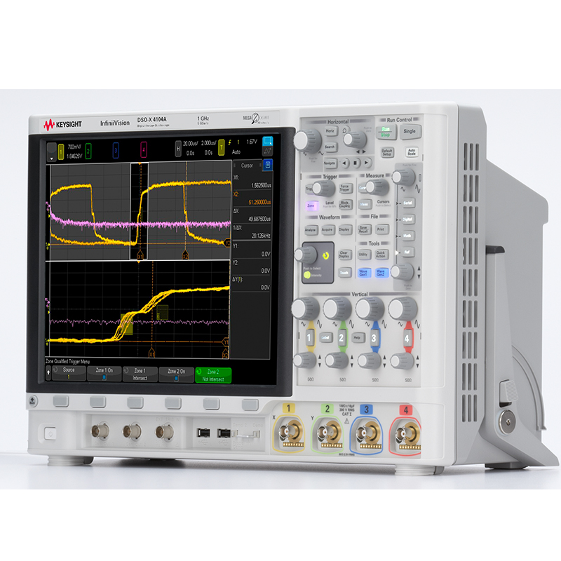 DSOX4104A 示波器:1 GHz,4 个模拟通道