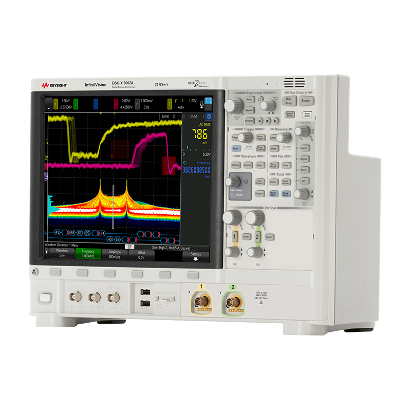 DSOX6002A 示波器:1 GHz 至 6 GHz,2 个模拟通道