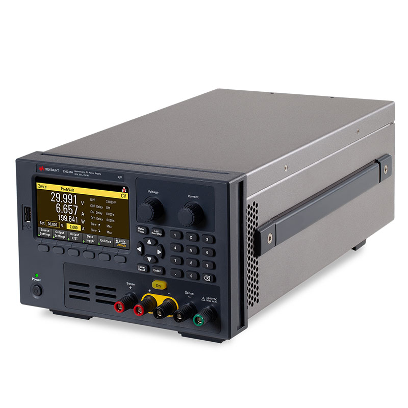 E36231A 200 W 自动量程电源,30 V,20 A