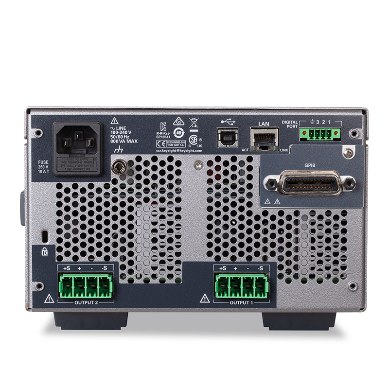 E36234A 自动量程双路输出电源,60 V,10 A,400 W