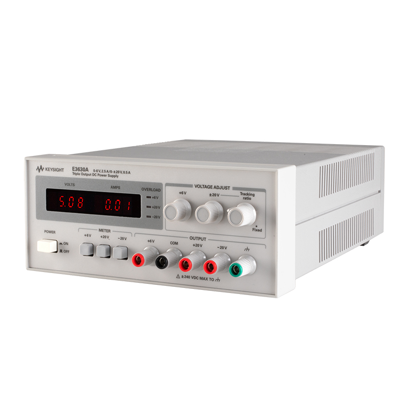 E3630A 35 W 三路输出,6V,2.5A 和 ±20V,0.5A