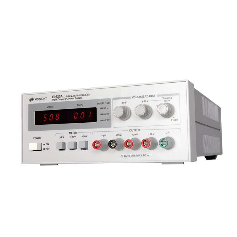 E3630A 35 W 三路输出,6V,2.5A 和 ±20V,0.5A