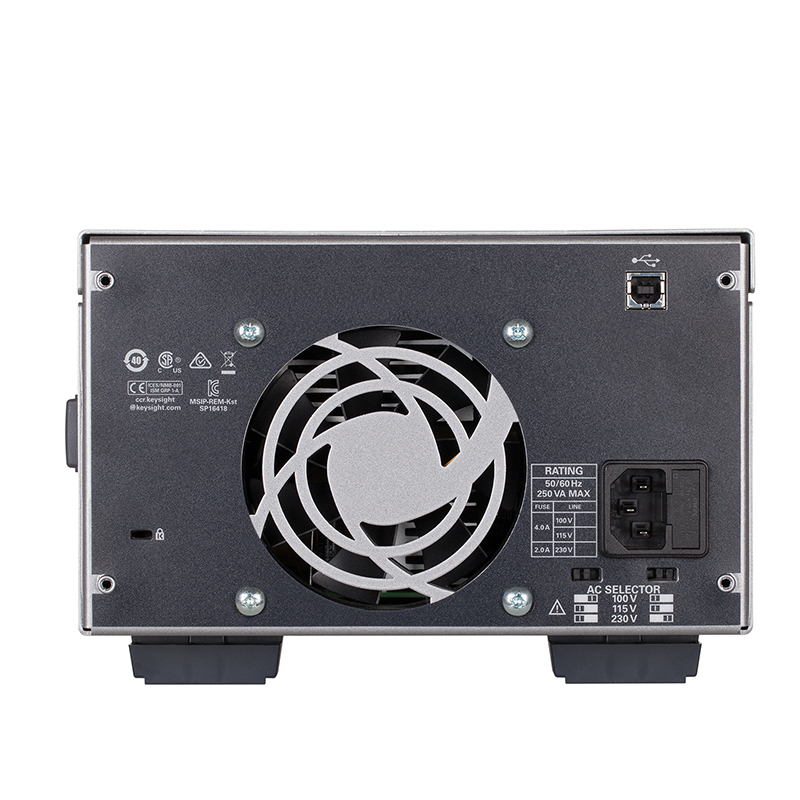 E36311A 80W 三路输出电源,6V,5A 和 ±25V,1A