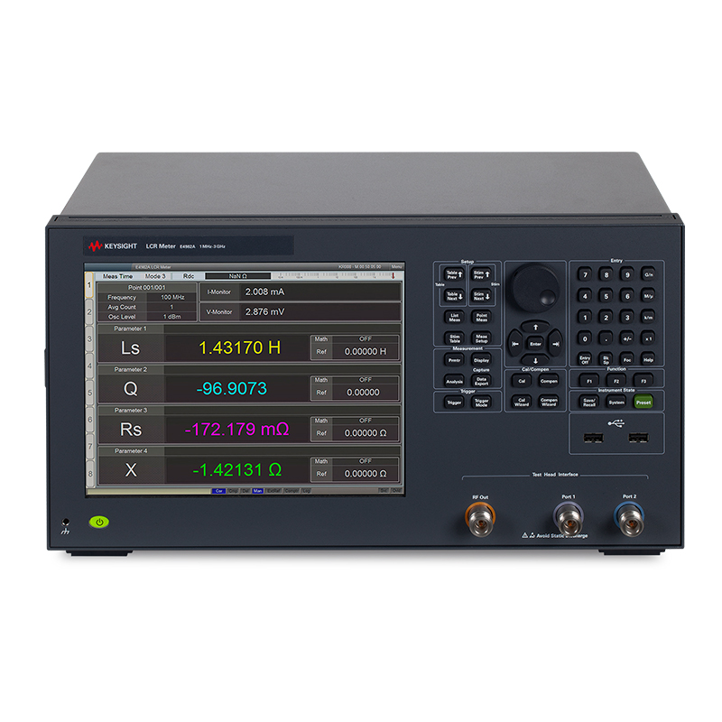 E4982A LCR 表，1 MHz 至 300 MHz / 500 MHz / 1 G...