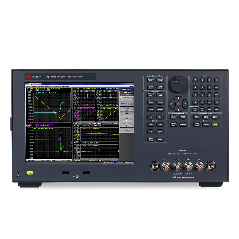 E4991B 阻抗分析仪,1 MHz 至 500 MHz/1 GHz/3 GHz