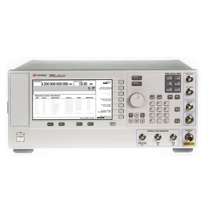 E8663D PSG 射频模拟信号发生器，100 kHz 至 9 GHz