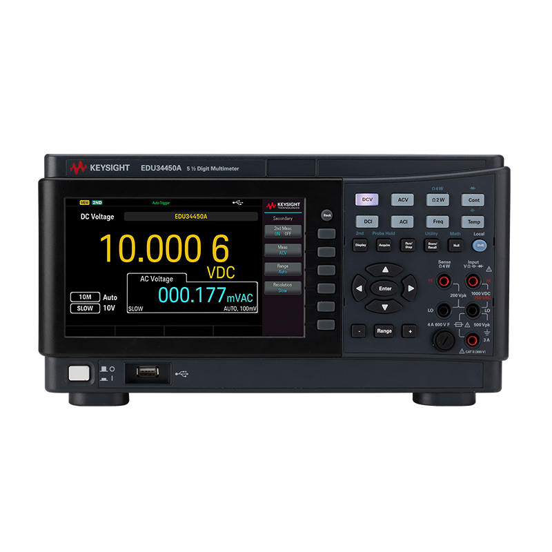 EDU34450A 智能测试台必备数字万用表