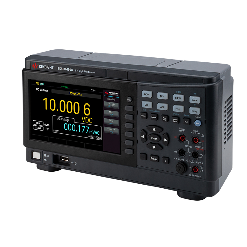 EDU34450A 智能测试台必备数字万用表