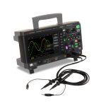 EDUX1052G 示波器：50 MHz 带宽，2 个模拟通道，内置波形发生器