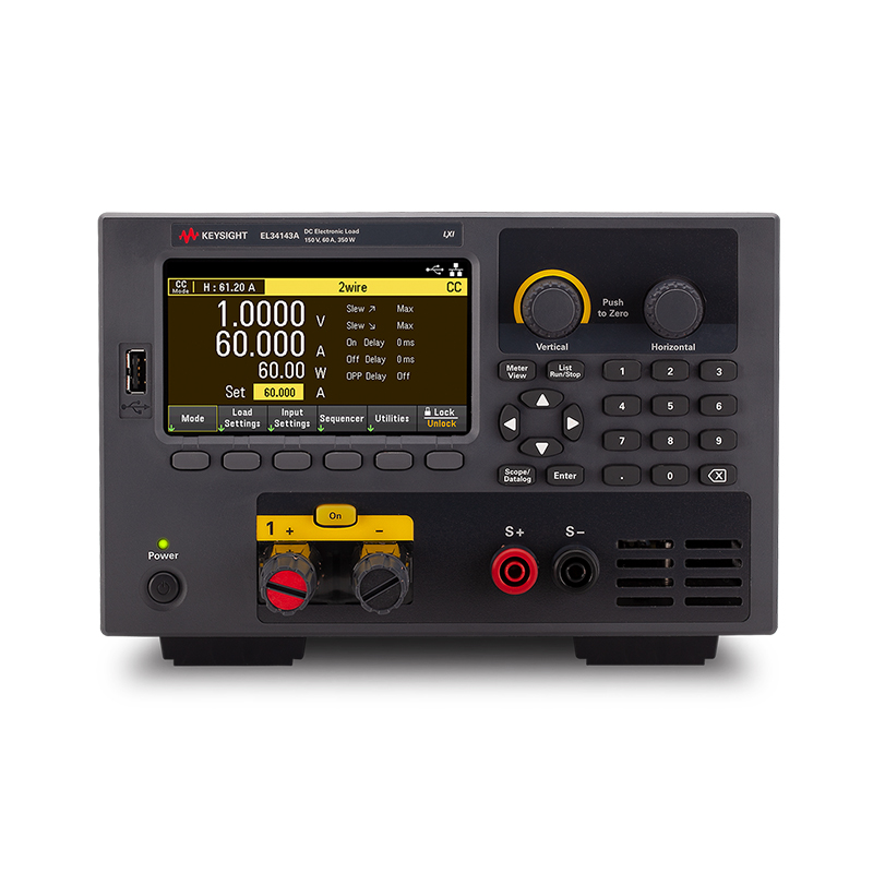 EL34143A 350 W 台式电子负载，包含单路输入 150 V...