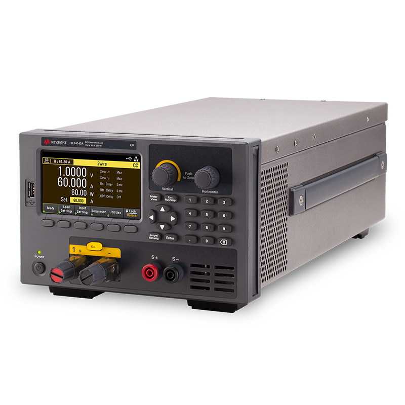 EL34143A 350 W 台式电子负载,包含单路输入 150 V,60 A,350 W