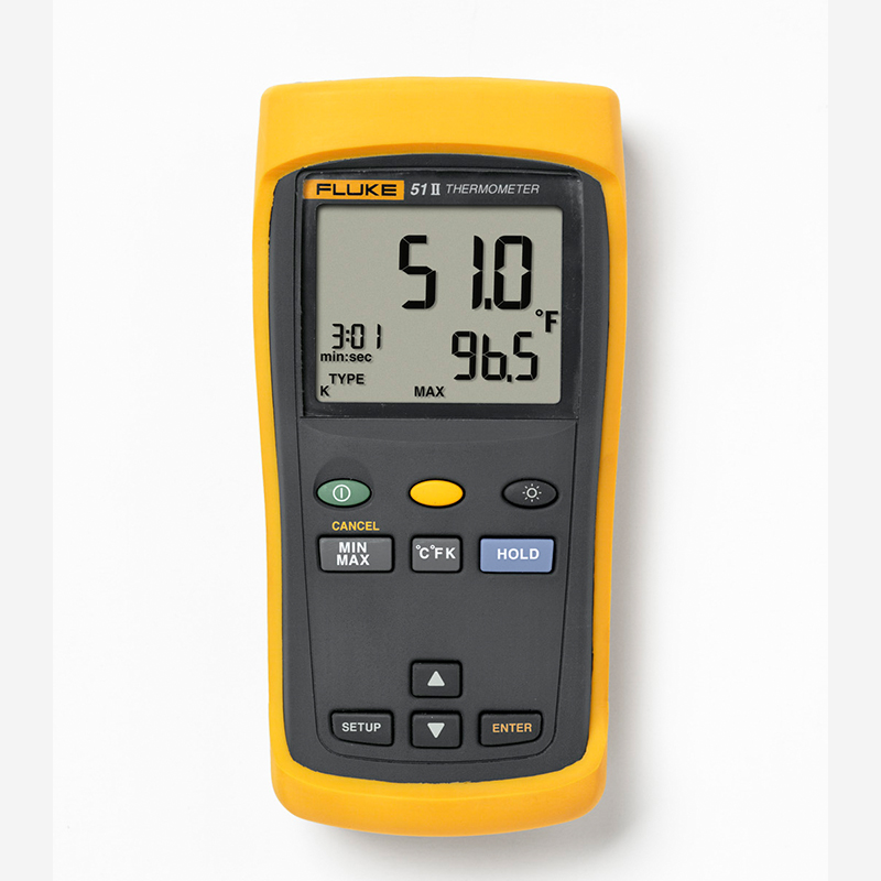 Fluke 51-II 单通道接触式温度表