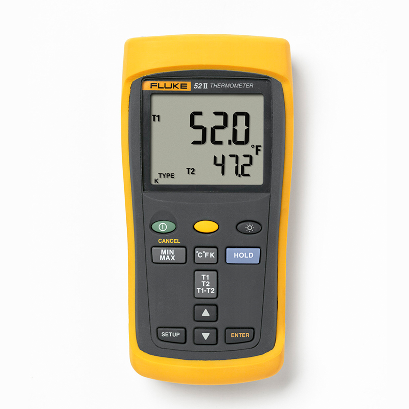 Fluke 52-II 双通道接触式温度表