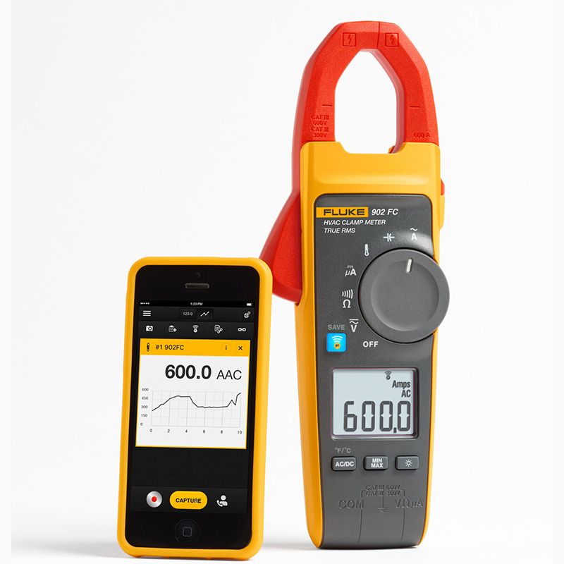 Fluke 902FC 600A真有效值无线钳表