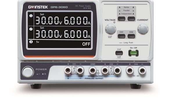 GPE-3060/GPE-6030多通道直流电源
