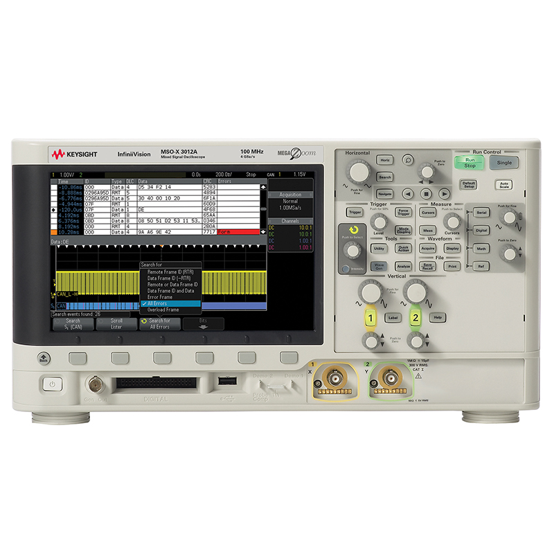 InfiniiVision 3000A X 系列示波器