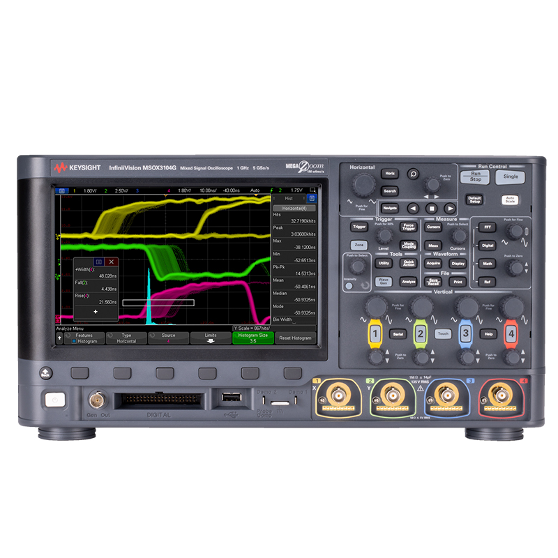DSOX3012G 示波器：100 MHz，2 个模拟通道