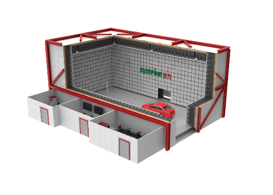 SAC-1000标准10m法电波暗室