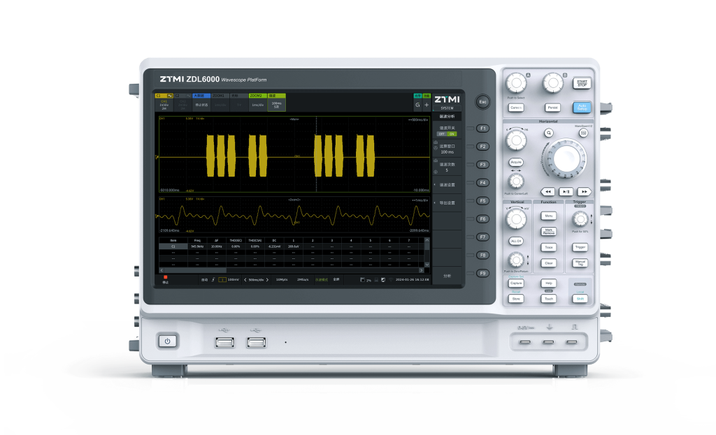 ZDL6000示波记录仪旗舰版