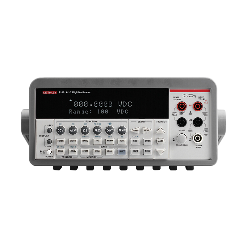 Keithley 2100 系列：6&frac12; 位 USB 万用表