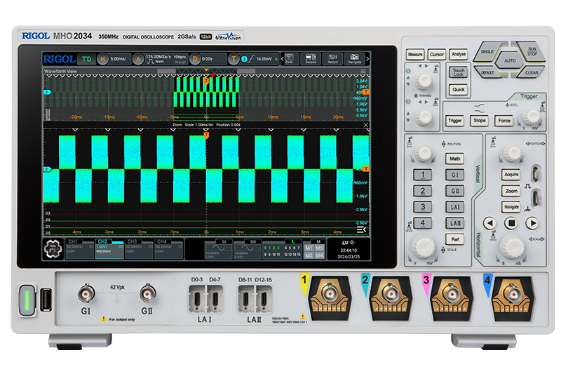 数字示波器MHO2000 系列