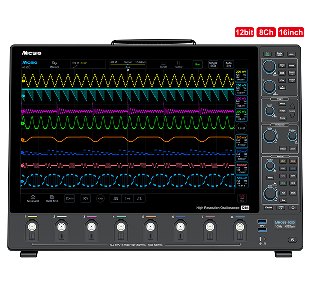 高分辨率示波器MHO6系列