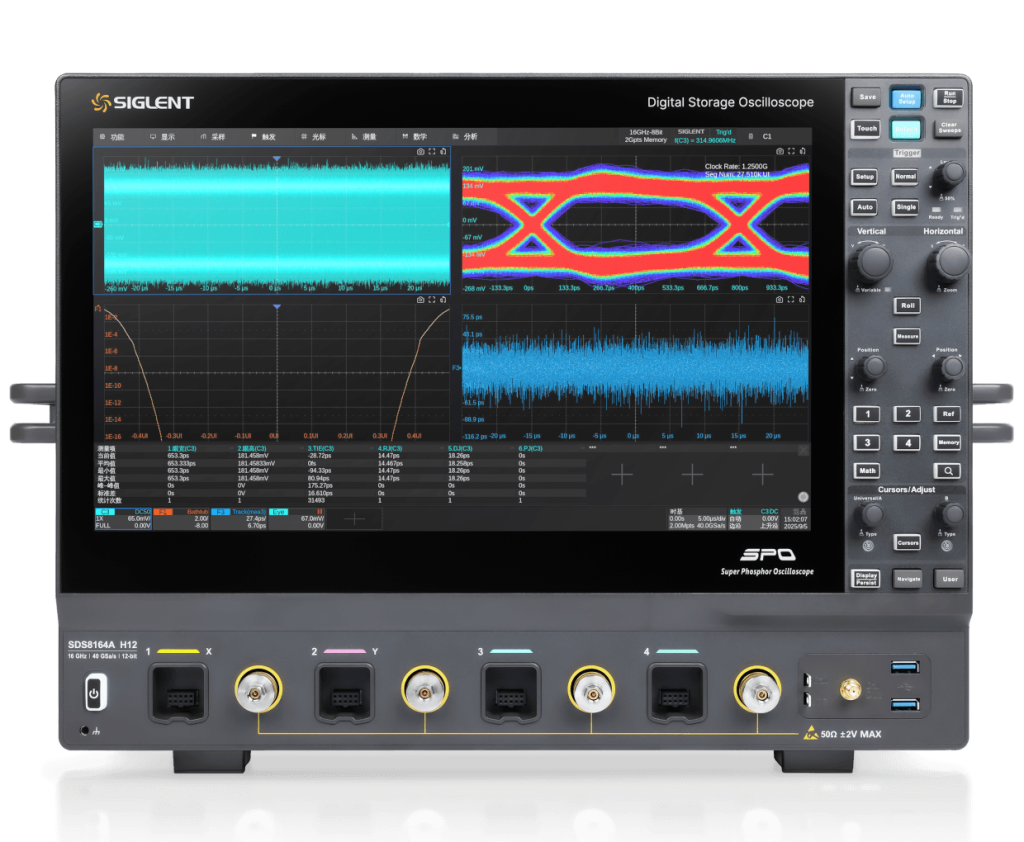 高分辨率示波器 SDS8000A系列
